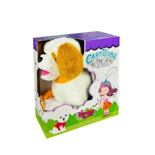 Peluş Tasmalı Yürüyen Köpek - 2