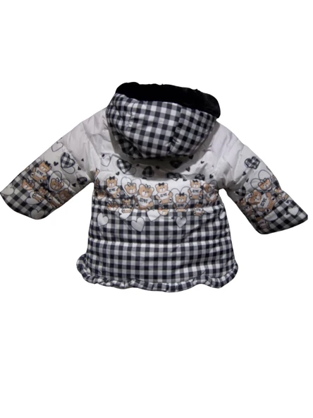 AYICIK BASKILI KIZ MONT - 3