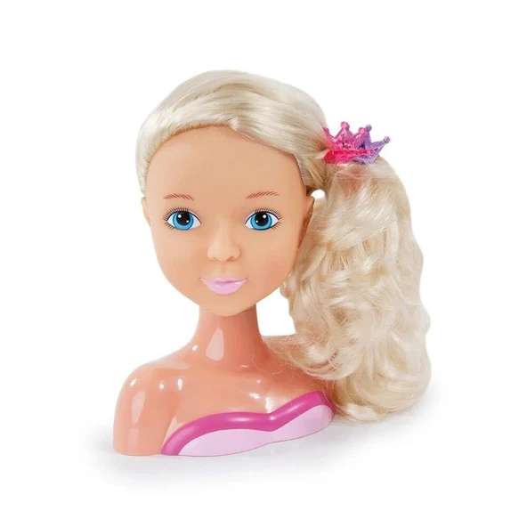 Mega Oyuncak Prenses Bebek Saç Tasarım Büstü 19 Cm ULB90019 - 7