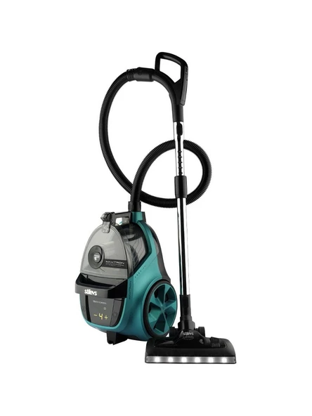 Stilevs Maxtron Premium 800 W Toz Torbasız Elektrikli Süpürge Sedefli Mavi