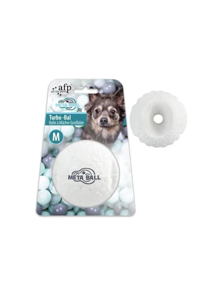AFP Köpek Oyuncağı Meta Ball-Turbo Top M 7,6 cm
