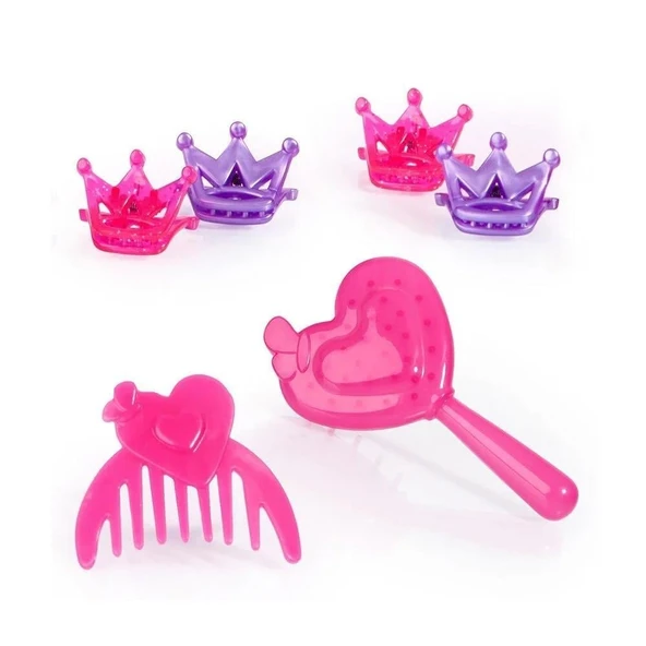 Mega Oyuncak Prenses Bebek Saç Tasarım Büstü 19 Cm ULB90019 - 6