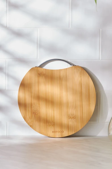 Owen Round Small Bambu Kesme Tahtası 25 Cm