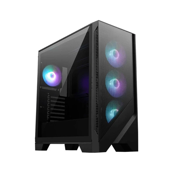 MSI MAG FORGE 320R AIRFLOW TEMPERLİ CAM 4X120MM ARGB FAN ATX GAMING KASA