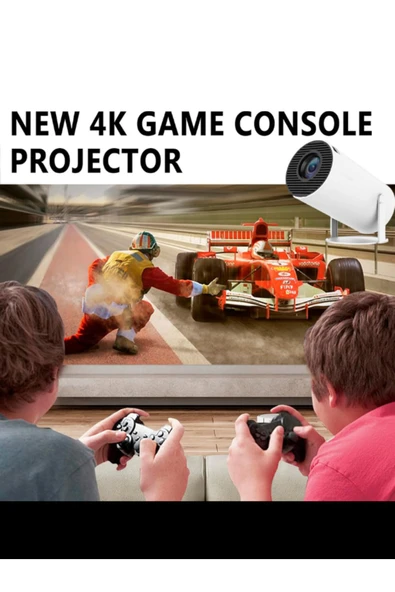 X30 Max Taşınabilir Oyunlu 4K Google TV Ev Sinema Projeksiyonu Android 11 Wifi Projektör Ve GamePad - 8