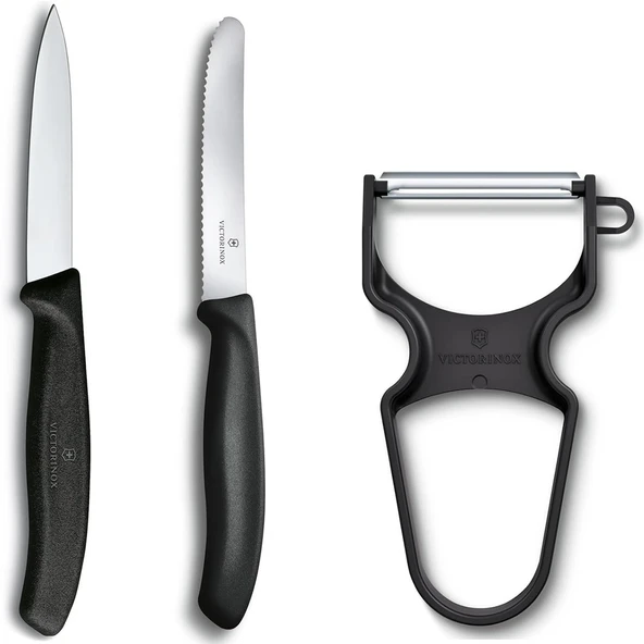 Victorinox 6.7113.35 SwissClassic Üçlü Soyacak ve Bıçak Seti