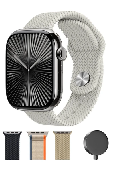 Watch Hk 10 Pro A Uzay Gri 2.02 inc Amoled Ekranlı Akıllı Saat Sesli Görüşme,ChatGPT Huawei iPhone Uyumlu 9-8