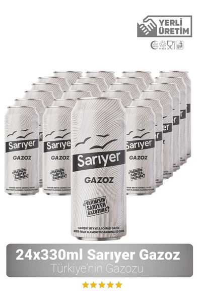 Karışık Aromalı Gazoz 330 ml X 24'lü