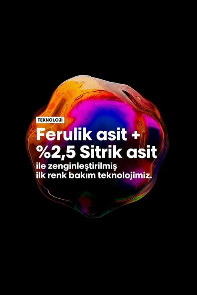 Vitamino Color Spectrum Boyalı Saçlar İçin Parlaklık Kazandıran Saç Kremi 200 ml - 3