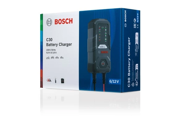 Bosch C30 Akü Şarj Cihazı 6/12v - 3