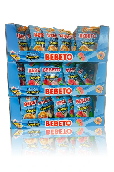 Freeze Crunchy Şeftali ve Karpuz 35 gr 84lü Kutu