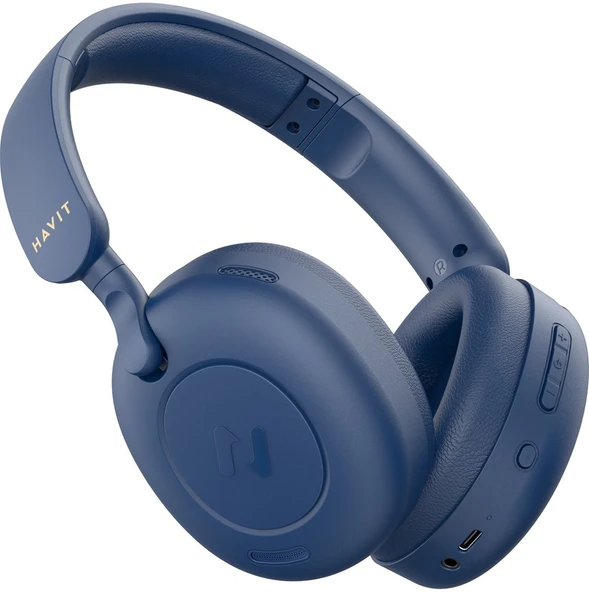 H655BT Hibrit Anc Kulaküstü Bluetooth Kulaklık - 76 Saat Batarya, Enc, Anc, Çift Cihaz Desteği, Hi-R