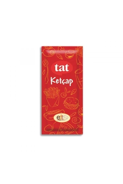 Tat Tek Kullanımlık Stick Ketçap 9 gr X 500 Adet - 4