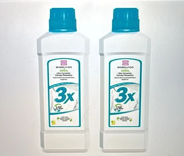 Biobellinda Toz Çamaşır Beyazlatıcı 3X Ultra Konsantre 2 x 750 ML