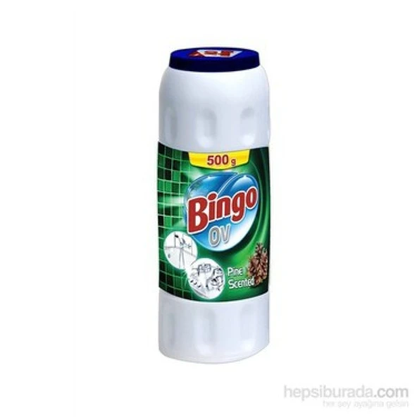 BİNGO OVMA TOZU 500GR ÇAM KOKULU