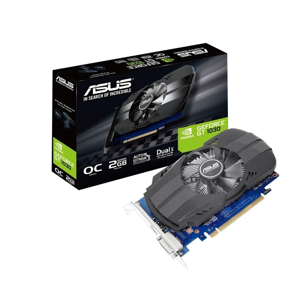 ASUS PH-GT1030-O2G DDR4 64B HDMI DVI