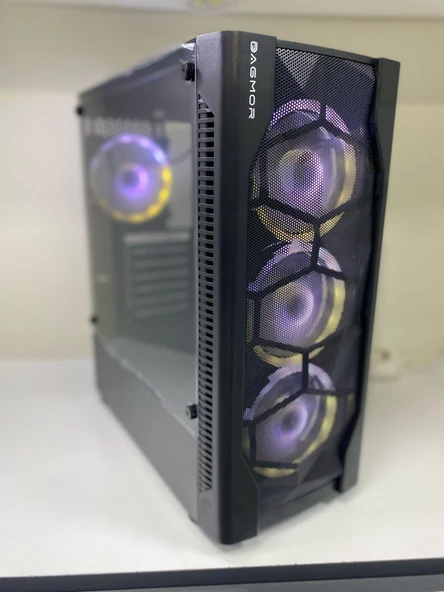 DAGMOR BZ01 ATX 600W POWER SUPPLAY+8 PİN USB 3.0 ARGB X4 ADET FAN PC KASA