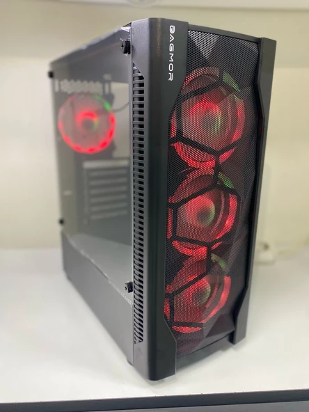 DAGMOR BZ01 ATX 600W POWER SUPPLAY+8 PİN USB 3.0 ARGB X4 ADET FAN PC KASA - 6