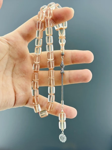 3,7 GR 925 AYAR GÜMÜŞ PÜSKÜL ATEŞ KEHRİBAR KAPSÜL KESİM 8,75X10
