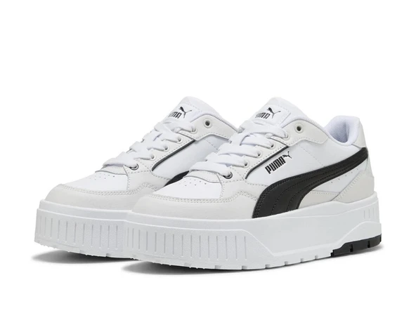 Puma Karmen II Idol Kadın Beyaz Sneaker / Spor Ayakkabı - 397461 09 - 2