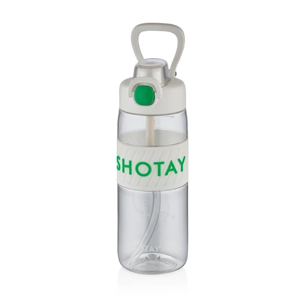 Shotay Odorles Su Matarası Tritan Beyaz 750Ml