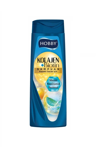 Hobby Şampuan Kolajen Mentol Kepekli Saç 480 Ml x 6 Adet - 2
