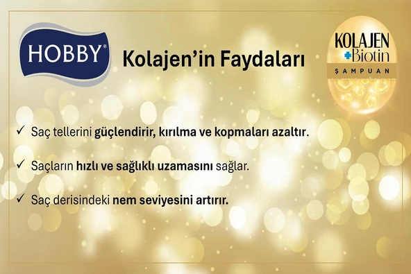 Hobby Şampuan Kolajen Mentol Kepekli Saç 480 Ml x 3 Adet - 6
