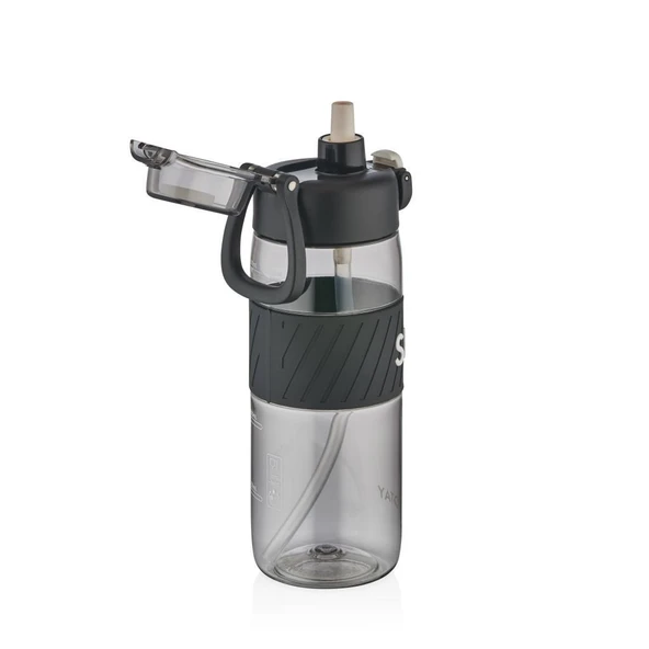 Shotay Odorles Su Matarası Tritan Siyah 750Ml - Resim 2