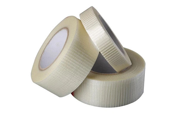 Enine Boyuna Lifli Bant 50mm x 50mt – Yüksek Isı Dayanımlı, Cam Elyaf Takviyeli Teknik Bant