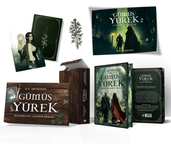 Guardian - Gümüş Yürek-2 Bilinmeyen Lanetin Kederi Özel Ciltli Kutulu 416 syf