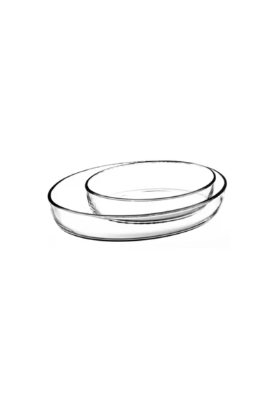 Paşabahçe 159033 Paşabahçe 2'li Oval Borcam Tepsi
