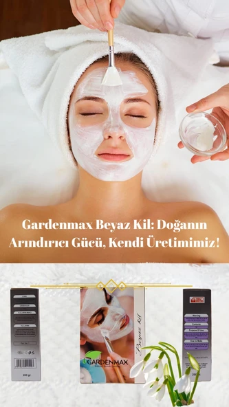 Doğal Kil ( Clay) % 100 Doğal Yüz Maskesi Kili Toz 200gr. x 3 Adet - 6
