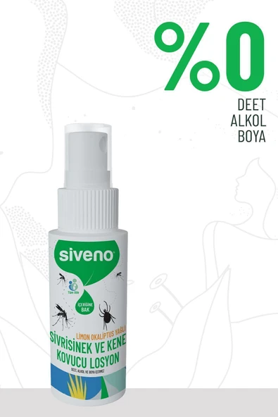 Sivrisinek Ve Kene Kovucu Sprey Losyon Bitkisel Tüm Vücut Için Seyahat Tatil Boy 50 ml - 3