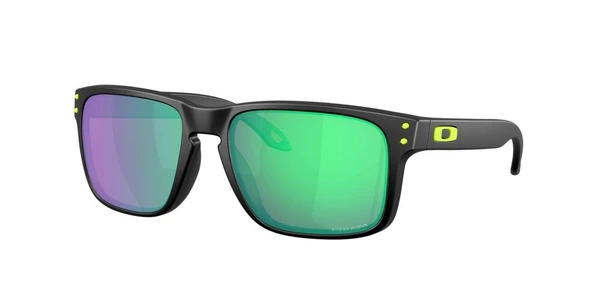 Oakley Holbrook Güneş Gözlüğü 9102AI Matte Black Prizm Road Jade - Resim 4