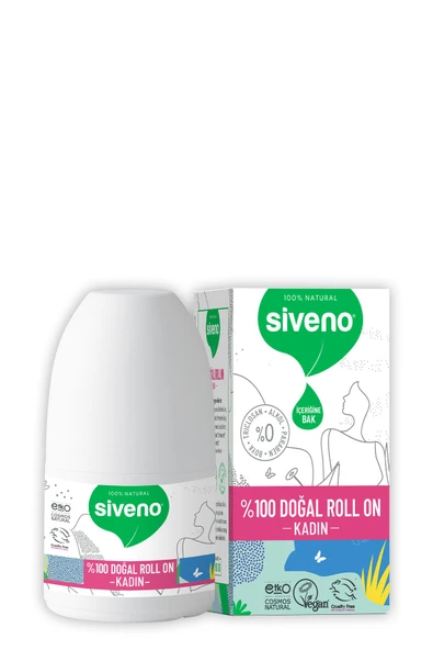 %100 Doğal Roll-on Kadın Deodorant Ter Kokusu Önleyici Bitkisel Leke Bırakmayan Vegan 50 ml - 2