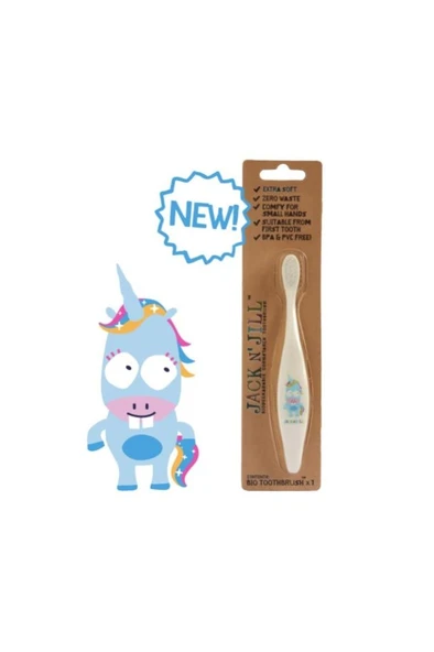 Jack N' Jill Doğal Diş Fırçası Unicorn