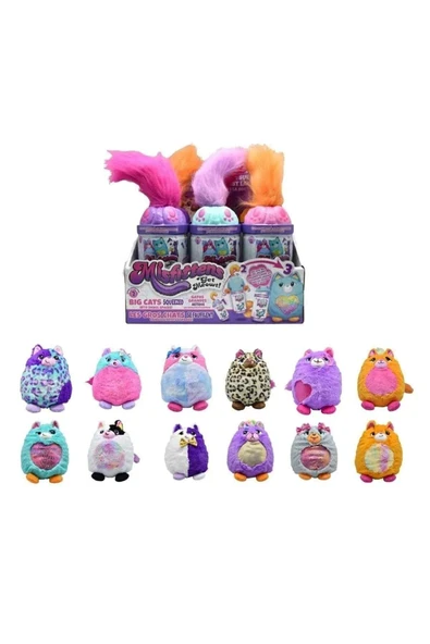 sesli Misfittens Sürpriz Peluş Hediyelik Peluş Misfitens Oyuncak - Resim 6