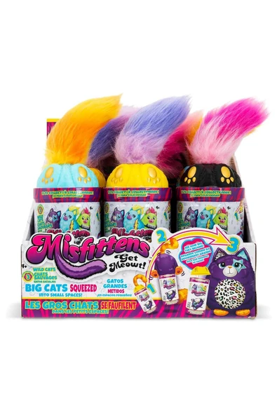 sesli Misfittens Sürpriz Peluş Hediyelik Peluş Misfitens Oyuncak - Resim 4