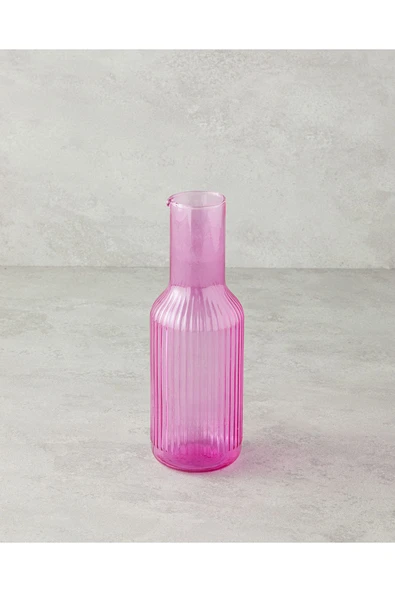 Carnival Cam Karaf 800 ml Pembe - Resim 2