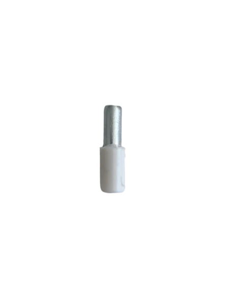 Metal Beyaz 5mm Geçme Raf Pimi Dolap Raf Altı Pimi(METAL)(BEYAZ) Beyaz BEYAZ - 20 ADET