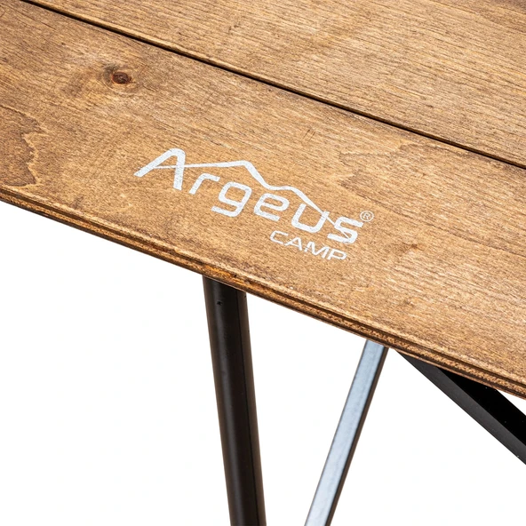Argeus Ahşap Katlanabilir 75x65cm Kamp ve Piknik Masası - 3
