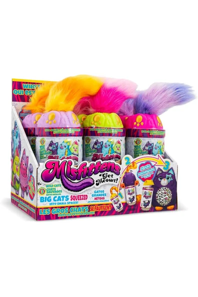 sesli Misfittens Sürpriz Peluş Hediyelik Peluş Misfitens Oyuncak - Resim 3