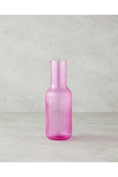 Carnival Cam Karaf 800 ml Pembe ürün görseli 1