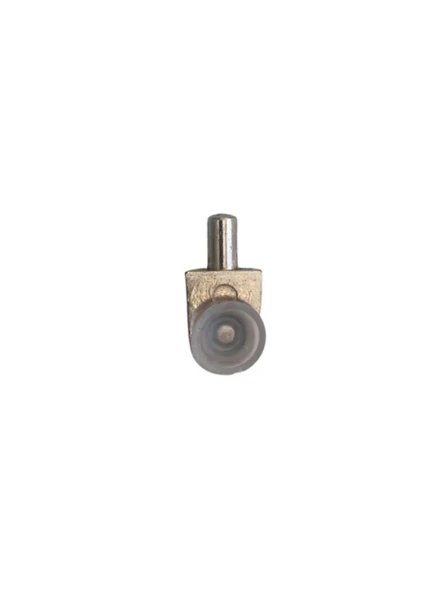 Metal Vakumlu 5mm Geçme Raf Pimi Vantuzlu Dolap Raf Altı Pimi(VANTUZLU)(METAL) Krom KROM - 16 ADET