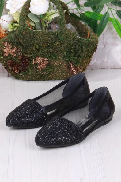 Fort 8567 Bocuklu Taşlı Yanları Tül Dügün Babeti Kadın Babet - Resim 4