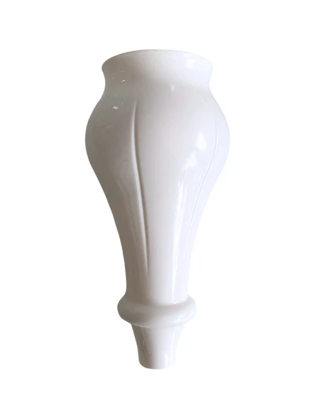 Tombul Beyaz 18cm Plastik Ayak Mobilya Masa ve Dolap Ayağı(BEYAZ)(18cm) Beyaz 18cm BEYAZ - 4 ADET