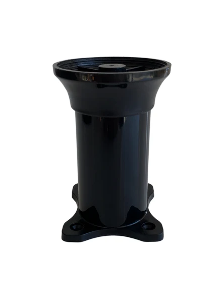 Plastik Siyah Ayarlanabilir Ayak Masa Dolap ve Mobilya Ayağı(SİYAH)(6CM - 10CM) Siyah 6cm SİYAH - 6cm - 2 ADET - 2