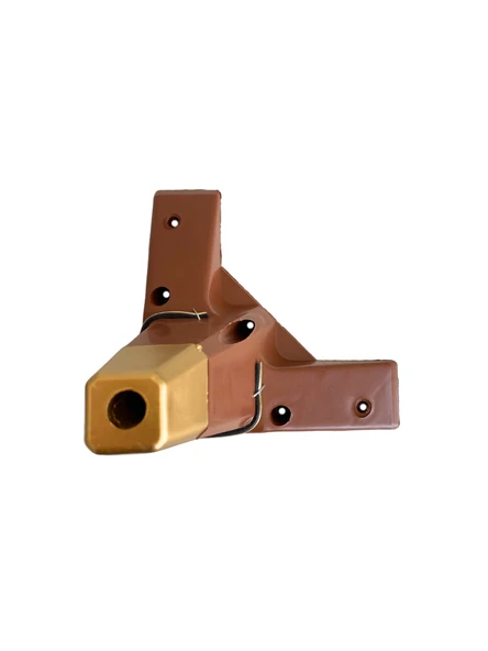 İrem Kahverengi Altın 12cm Plastik Ayak Mobilya Masa ve Dolap Ayağı(KAHVERENGİ ALTIN 12cm) Kahverengi 12cm 12cm - 2 ADET - 4