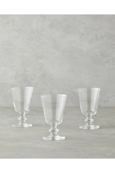 Shifter Cam 3'lü Bardak 220 ml Şeffaf ürün görseli 1