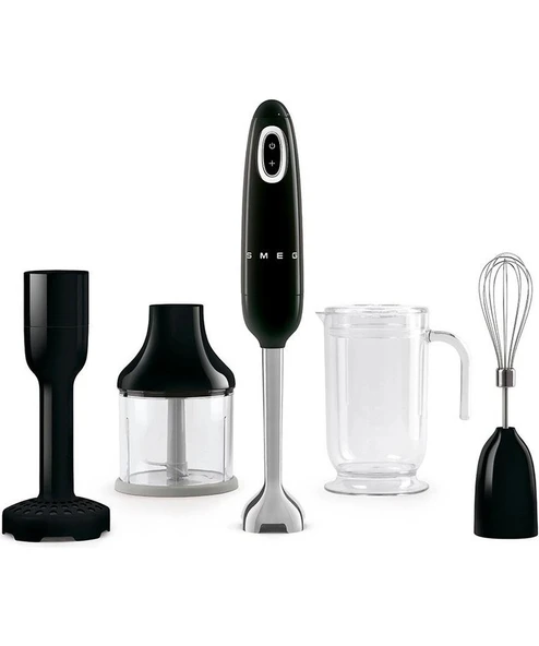 Smeg Standart El Blender Seti Siyah